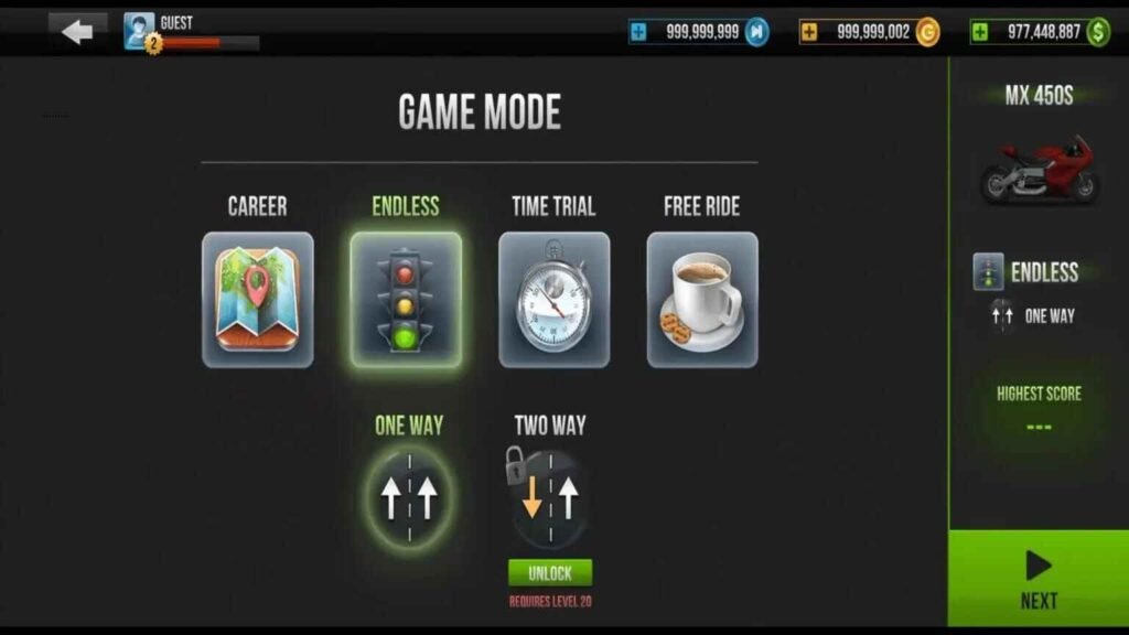 endless mode