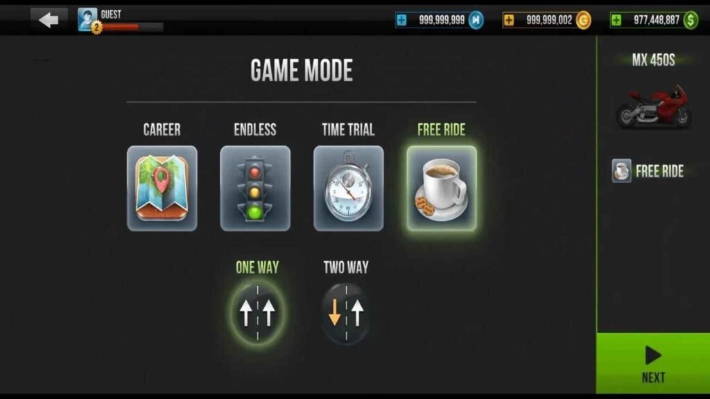 free ride mod