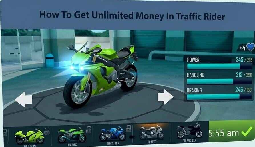 unlimited money in traffic rider