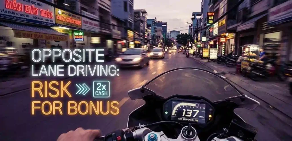 Opposite Lane Driving Rule